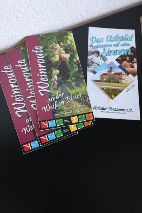 Ferienwohnung Weingut Lahmer August Kretzschau ภายนอก รูปภาพ